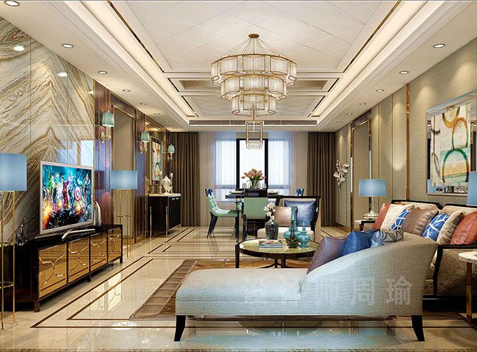 在家操护士的视频世纪江尚三室两厅168平装修设计效果欣赏